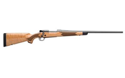 WINCHESTER REPEATING ARMS 535218294 MODEL 70 SUPER GRADE 6.5 PRC CALIBER WITH 3+1 CAPACITY, 24" BARREL, POLISHED BLUED METAL FINISH, GLOSS AAA MAPLE STOCK & NO SIGHTS RIGHT HAND (FULL SIZE)