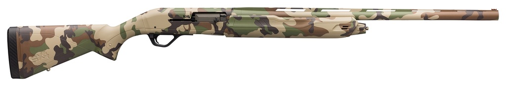 WINCHESTER REPEATING ARMS 511289691 SX4 WATERFOWL HUNTER 20 GAUGE 26" 4+1 3" WOODLAND CAMO FIXED TEXTURED GRIP PANELED STOCK RIGHT HAND (FULL SIZE) INCLUDES 3 CHOKES