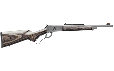 CHIAPPA FIREARMS 920409 WILDLANDS 1892 FULL SIZE 44 MAG 5+1 16.50" MYSTIKOTE DARK GRAY STEEL BARREL, MYSTIKOTE DARK GRAY PICATINNY RAIL STEEL RECEIVER, FIXED GRAY LAMINATE STOCK