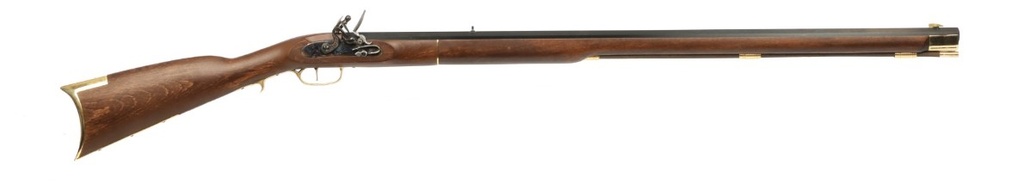 TRADITIONS R2010 KENTUCKY RIFLE  50 CAL FLINTLOCK 33.50" COLOR CASE/ HARDENED WALNUT