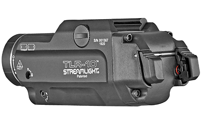 STREAMLIGHT 69470 TLR-10 GUN LIGHT WITH RED LASER  BLACK ANODIZED 1,000 LUMENS WHITE LED