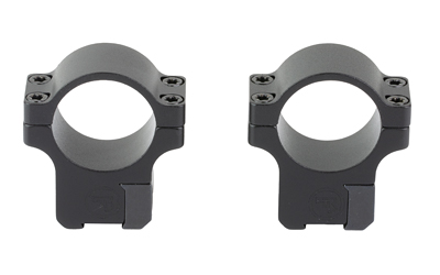 CZ-USA 40086 CZ RINGS 457/455  MATTE BLACK 1" MEDIUM