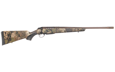 TIKKA JRTXVW319 T3X LITE 6.5 PRC 3+1 24.30" FLUTED/THREADED, MIDNIGHT BRONZE CERAKOTE BARREL/REC, VEIL WIDELAND SYNTHETIC STOCK, INTERCHANGEABLE GRIP, MUZZLE BRAKE