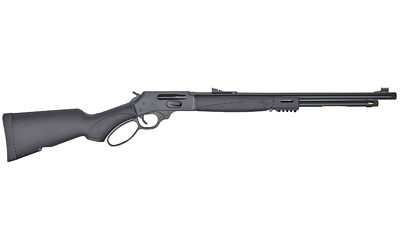 HENRY H009X X MODEL  FULL SIZE 30-30 WIN 5+1 21.37" BLUED BARREL, BLUED STEEL RECEIVER, BLACK SYNTHETIC STOCK RIGHT HAND