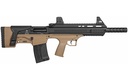 ATI ATIG12BDT BULLDOG  12 GAUGE SEMI-AUTO 3" 5+1 18.50" BLACK STEEL BARREL, BLACK ALUMINUM RECEIVER, PICATINNY RAIL, TAN FIXED BULLPUP STOC & GRIP