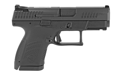 CZ-USA 01560 P-10 S 9MM LUGER 3.50" 10+1 OVERALL BLACK FINISH WITH INSIDE RAILED STEEL SLIDE, INTERCHANGEABLE BACKSTRAP GRIP, REVERSIBLE MAG RELEASE & PICATINNY RAIL