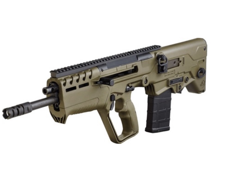 IWI US T7G20 TAVOR 7 7.62X51MM NATO CALIBER WITH 20" BARREL, 20+1 CAPACITY, OD GREEN METAL FINISH, OD GREEN FIXED BULLPUP STOCK & POLYMER GRIP AMBIDEXTROUS HAND