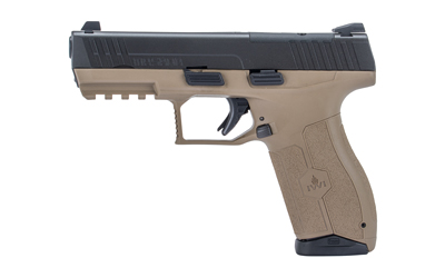 IWI US M9ORP10FD MASADA  9MM LUGER 10+1 4.10" BLACK BUTTON RIFLED STEEL BARREL/BLACK OPTIC READY/SERRATED SLIDE/FLAT DARK EARTH POLYMER FRAME W/PICATINNY RAIL/FDE POLYMER GRIPS AMBIDEXTROUS