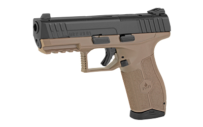 IWI US M9ORP17FD MASADA  9MM LUGER 17+1 4.10" BLACK BUTTON RIFLED STEEL BARREL/BLACK OPTIC READY/SERRATED SLIDE/FLAT DARK EARTH POLYMER FRAME W/PICATINNY RAIL/FDE POLYMER GRIPS AMBIDEXTROUS