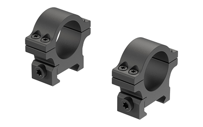 LEUPOLD 180943 OPEN RANGE CROSS-SLOT  MATTE BLACK 1" LOW