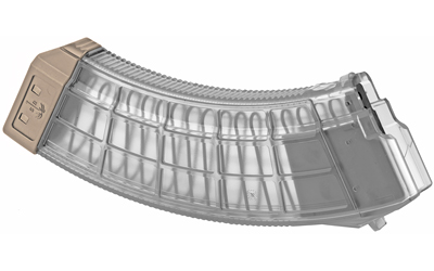 US PALM MA1119A STANDARD  30RD 7.62X39MM FITS AK-47 CLEAR W/FLAT DARK EARTH FLOOR PLATE