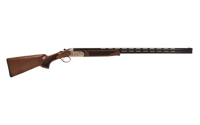 POINTER KAR41026Y ACRIUS  YOUTH 410 GAUGE BREAK OPEN 3" 2RD 26" BLACK OVER/UNDER VENT RIB BARREL, NICKEL STEEL LASER ETCHED RECEIVER, FIXED TURKISH WALNUT STOCK, AMBIDEXTROUS
