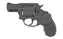 TAURUS 2-85621 856 *CA COMPLIANT SMALL 38 SPECIAL +P 6 SHOT 2" MATTE BLACK CARBON STEEL BARREL, CYLINDER & FRAME, BLACK FINGER GROOVED RUBBER GRIP, TRANSFER BAR SAFETY, EXPOSED HAMMER
