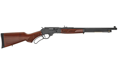 HENRY H018G410R SIDE GATE  FULL SIZE 410 BORE LEVER 2.50" 6+1 19.75" BLUED STEEL BARREL, BLUED DRILLED & TAPPED STEEL RECEIVER, FIXED AMERICAN WALNUT STOCK, RIGHT HAND