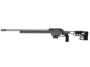 SAVAGE ARMS 57703 110 ELITE PRECISION 6.5 CREEDMOOR 10+1 26" MATTE STAINLESS, MATTE BLACK REC, GRAY CERAKOTE ADJUSTABLE MDT ACC ALUMINUM CHASSIS STOCK, LEFT HAND (MB NOT INCLUDED)