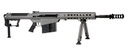 BARRETT 18068 M107A1  50 BMG 20" 10+1 TUNGSTEN GRAY CERAKOTE TUNGSTEN GRAY FIXED WITH SORBOTHANE RECOIL PAD STOCK BLACK POLYMER GRIP