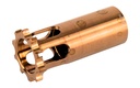 RUGGED SUPPRESSOR OP002 SUPPRESSOR PISTON  1/2"-28 TPI COPPER 17-4 STAINLESS STEEL