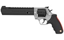 TAURUS 2454085RH RAGING HUNTER  454 CASULL 5RD 8.37" MATTE BLACK OXIDE CYLINDER & BARREL MATTE STAINLESS STEEL FRAME BLACK RUBBER WITH INTEGRATED RED CUSHION INSERT GRIP