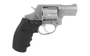 TAURUS 2-856029VL 856 W/LASER SMALL 38 SPECIAL +P 6 SHOT 2" MATTE STAINLESS STEEL BARREL, CYLINDER & FRAME, BLACK FINGER GROOVED RUBBER GRIP, VIRIDIAN LASER TRANSFER BAR SAFETY, EXPOSED HAMMER