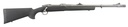 RUGER 57102 HAWKEYE ALASKAN FULL SIZE 300 WIN MAG 3+1 20" MATTE STAINLESS STEEL THREADED BARREL, INTEGRAL SCOPE MOUNTS STAINLESS STEEL RECEIVER, BLACK HOGUE OVERMOLDED SYNTHETIC STOCK
