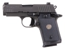 SIG SAUER 9389LEGION P938 MICRO-COMPACT LEGION 9MM LUGER 3" 7+1 LEGION GRAY CERAKOTE ELITE BLACK G10 GRIP