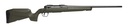 SAVAGE ARMS 32108 AXIS 2 COMPACT 7MM-08 REM 4+1 20" MATTE BLACK HEAVY SPORTER BARREL, MATTE BLACK DRILLED & TAPPED CARBON STEEL RECEIVER, FIXED OD GREEN SYNTHETIC STOCK, RIGHT HAND