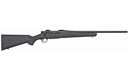 MOSSBERG 27838 PATRIOT  FULL SIZE 243 WIN 5+1 22" MATTE BLUED FLUTED BARREL, DRILLED & TAPPED MATTE BLUED STAINLESS STEEL RECEIVER, BLACK FIXED SYNTHETIC STOCK, RIGHT HAND