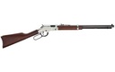 HENRY H004SEV SILVER EAGLE  FULL SIZE 17 HMR 11+1 20" BLUED OCTAGON BARREL, NICKEL-PLATED STEEL RECEIVER, AMERICAN WALNUT STOCK RIGHT HAND