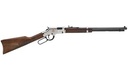 HENRY H004AB GOLDEN BOY AMERICAN BEAUTY 22 SHORT, 22 LONG OR 22 LR CALIBER WITH 16 LR/21 SHORT CAPACITY, 20" BLUED BARREL, NICKEL-PLATED METAL FINISH & AMERICAN WALNUT STOCK RIGHT HAND (FULL SIZE)