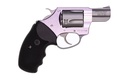 CHARTER ARMS 53840 UNDERCOVER LITE LAVENDER LADY SMALL 38 SPECIAL 5RD 2" STAINLESS STEEL BARREL & CYLINDER, LAVENDER ALUMINUM FRAME, BLACK FINGER GROOVED RUBBER GRIP, EXPOSED HAMMER