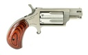 NORTH AMERICAN ARMS 22MSP MINI-REVOLVER  22 WMR 5 SHOT 1.13" STAINLESS STEEL PORTED BARREL, FRAME & CYLINDER, ROSEWOOD BIRDSHEAD GRIP, EXPOSED HAMMER