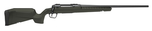 [011356320384] SAVAGE ARMS 32038 AXIS 2  22-250 REM 4+1 22" MATTE BLACK SPORTER BARREL, MATTE BLACK DRILLED & TAPPED STEEL RECEIVER, FIXED GREEN SYNTHETIC STOCK, RIGHT HAND