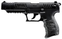 WALTHER ARMS 5120334 P22 TARGET *CA COMPLIANT 22 LR CALIBER WITH 5" BARREL, 10+1 CAPACITY, BLACK FINISH PICATINNY RAIL FRAME, SERRATED MATTE BLACK TENIFER STEEL SLIDE & INTERCHANGEABLE BACKSTRAP GRIP