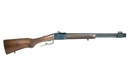 CHIAPPA FIREARMS 500111 DOUBLE BADGER  FULL SIZE 22 WMR 2RD, 19" BLUED BARREL & RECEIVER, BEECHWOOD FOLDING CHECKERED STOCK, RIGHT HAND