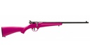 SAVAGE ARMS 13780 RASCAL  YOUTH 22 LR 1RD 16.13" MATTE BLACK SPORTER BARREL, MATTE BLACK CARBON STEEL RECEIVER, PINK FIXED SYNTHETIC STOCK, RIGHT HAND
