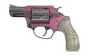 CHARTER ARMS 53839 UNDERCOVER LITE CHIC LADY SMALL 38 SPECIAL 5 SHOT 2" HIGH POLISHED STAINLESS STEEL BARREL & CYLINDER, PINK ALUMINUM FRAME, PEARL GRIP, EXPOSED HAMMER