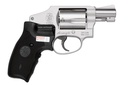 SMITH & WESSON 150972 MODEL 642 W/LASER *CA COMPLIANT J-FRAME 38 SPECIAL +P 5 SHOT 1.88" STAINLESS STEEL BARREL, STAINLESS CYLINDER, STAINLESS ALUMINUM FRAME, CRIMSON TRACE LASERGRIP, CONCEALED HAMMER