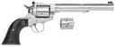 RUGER 0662 SINGLE-SIX HUNTER 22 LR OR 22 WMR 7.50" BARREL 6RD CYLINDER, SATIN STAINLESS STEEL, INTEGRAL SCOPE MOUNT, BLACK LAMINATE WOOD GRIP, TRANSFER BAR SAFETY, INCLUDES 22 WMR CYLINDER