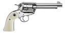 RUGER 5130 VAQUERO  357 MAG/38 SPECIAL 6RD 5.50" HIGH GLOSS BARREL, CYLINDER & FRAME, SIMULATED IVORY GRIP, TRANSFER BAR SAFETY, BISLEY STYLE HAMMER
