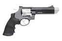 SMITH & WESSON 170296 PERFORMANCE CENTER MODEL 627 38 S&W SPL +P, 357 MAG 8RD 5" V-COMP BLACK STAINLESS STEEL BARREL, STAINLESS STEEL CYLINDER, BLACK STAINLESS STEEL FRAME WITH BLACK POLYMER GRIP