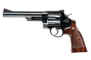 SMITH & WESSON 150145 MODEL 29 CLASSIC N-FRAME FRAME 44 S&W SPL/44 REM MAG 6 SHOT 6.50" BLUED CARBON STEEL BARREL, CYLINDER & FRAME, WOOD GRIP, EXPOSED HAMMER