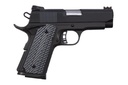ROCK ISLAND 51479 ROCK ULTRA CS 45 ACP CALIBER WITH 3.50" BARREL, 7+1 CAPACITY, OVERALL BLACK PARKERIZED FINISH STEEL, BEAVERTAIL FRAME, SERRATED SLIDE & BLACK/GRAY G10 GRIP