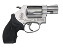 SMITH & WESSON 163050 MODEL 637 *CA COMPLIANT 38 S&W SPL +P 5 SHOT 1.88" STAINLESS STEEL BARREL/CYLINDER, MATTE SILVER ALUMINUM ALLOY J-FRAME, INTEGRAL FRONT SIGHT, INTERNAL LOCK