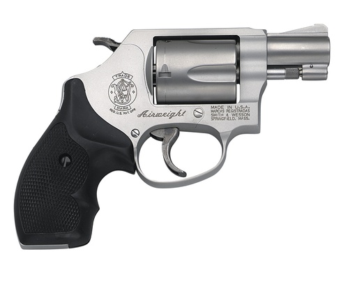 [022188630503] SMITH & WESSON 163050 MODEL 637 *CA COMPLIANT 38 S&W SPL +P 5 SHOT 1.88" STAINLESS STEEL BARREL/CYLINDER, MATTE SILVER ALUMINUM ALLOY J-FRAME, INTEGRAL FRONT SIGHT, INTERNAL LOCK