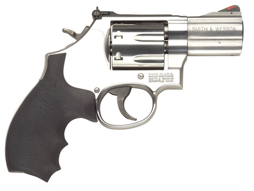 [022188641929] SMITH & WESSON 164192 MODEL 686 PLUS 357 MAG OR 38 S&W SPL +P  STAINLESS STEEL 2.50" BARREL, 7 SHOT, SATIN STAINLESS STEEL L-FRAME, RED RAMP FRONT/ADJUSTABLE WHITE OUTLINE REAR SIGHTS, INTERNAL LOCK