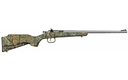 CRICKETT KSA2166 YOUTH  22 LR 1RD 16.12" STAINLESS STEEL BARREL, FIXED FRONT/ADJUSTABLE REAR PEEP SIGHTS, MOSSY OAK BREAK-UP SYNTHETIC STOCK W/11.5" LOP, REBOUNDING FIRING PIN SAFETY