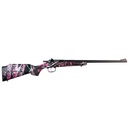 CRICKETT KSA2160 YOUTH  22 LR 1RD 16.12" BARREL & RECEIVER, FIXED FRONT/ADJUSTABLE REAR PEEP SIGHT, HYDRO DIPPED MUDDY GIRL SYNTHETIC STOCK W/11.5" LOP, REBOUNDING FIRING PIN SAFETY