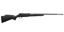WEATHERBY MAM01N65CMR6B MARK V ACCUMARK 6.5 CREEDMOOR 4+1 24" BARREL, GRAPHITE BLACK CERAKOTE METAL FINISH, GRAY WEBBED BLACK FIXED MONTE CARLO STOCK