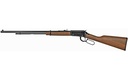 HENRY H001TLB FRONTIER  22 SHORT CALIBER WITH 16 LR/21 SHORT CAPACITY, 24" BARREL, BLACK METAL FINISH & AMERICAN WALNUT STOCK RIGHT HAND