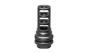 SILENCERCO AC1733 ASR MUZZLE BRAKE BLACK STEEL WITH 5/8"-24 TPI THREADS FOR 458 CAL
